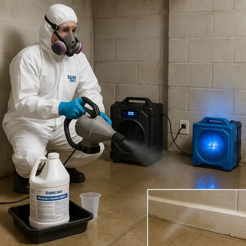 Sanitization and Odor Removal process in Rolling Hills Estates, CA
