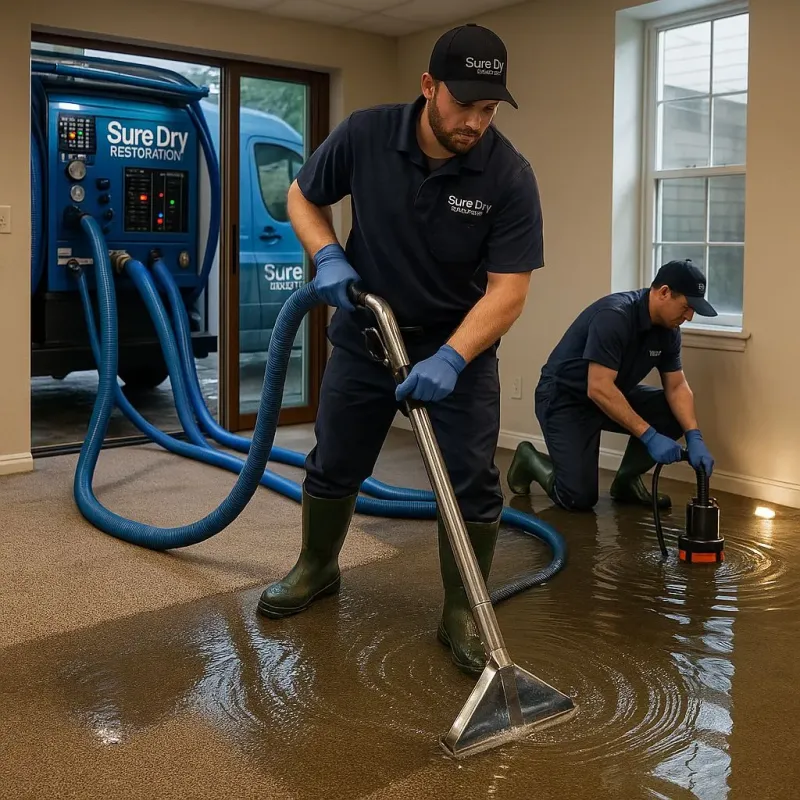 Water Extraction and Removal process in Rolling Hills Estates, CA